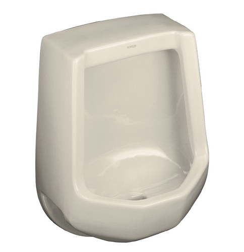 Kohler K-4989-R-47 Freshman Urinal with Rear Spud - Almond
